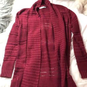 CUTE RED CARDIGAN